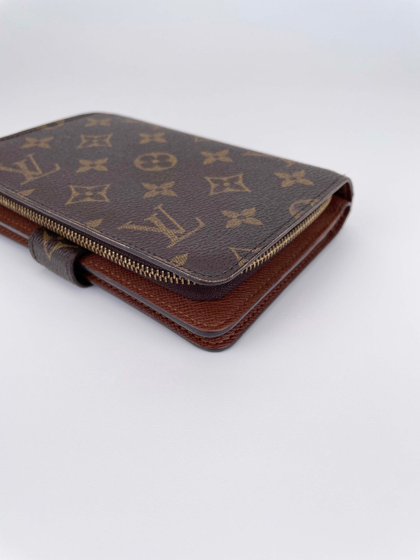 Bifold Zip Geldbörse - Monogram Canvas