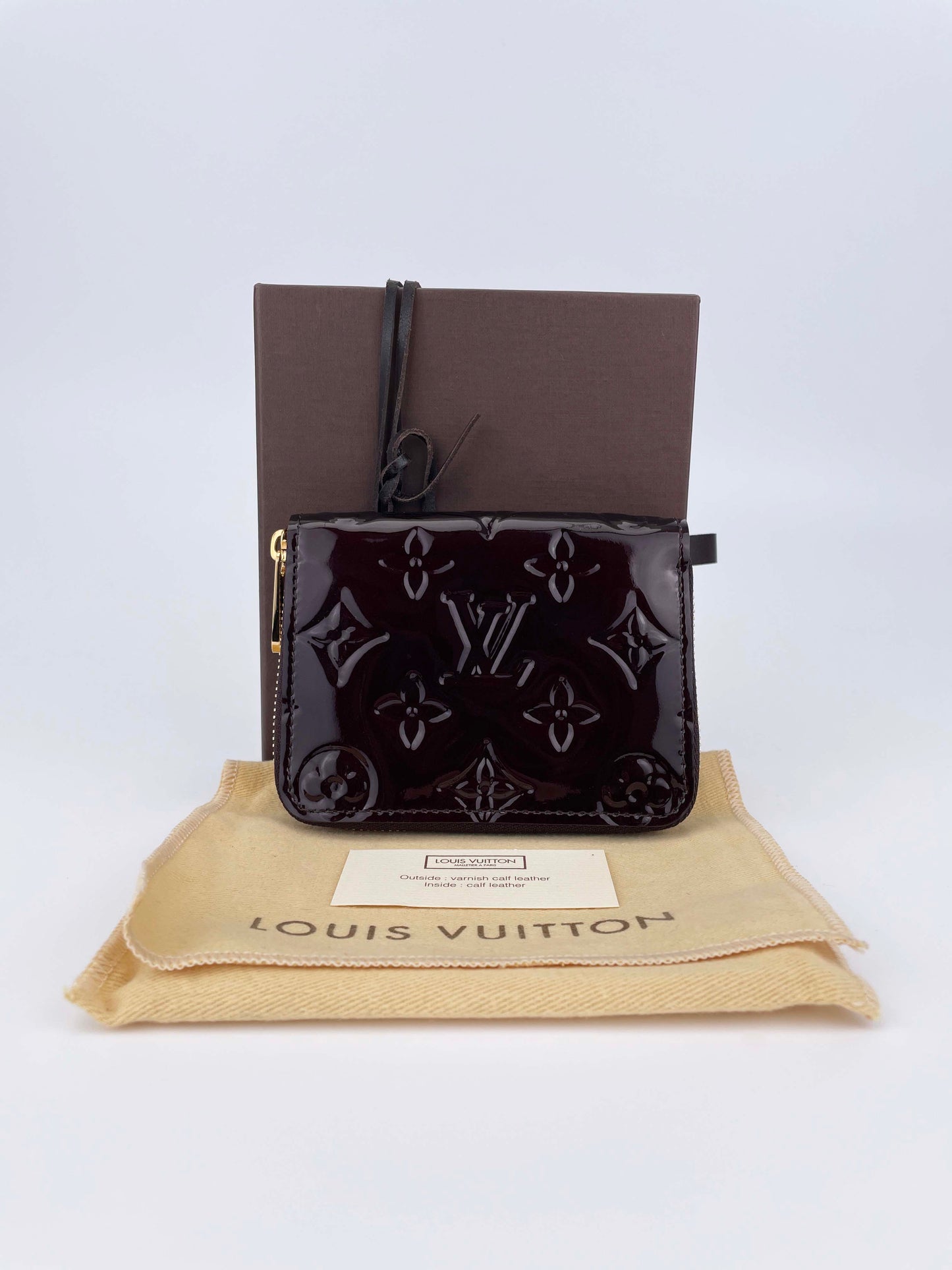 Coin Zippy Geldbörse Amarante - Monogram Vernis