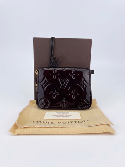 Coin Zippy Geldbörse Amarante - Monogram Vernis