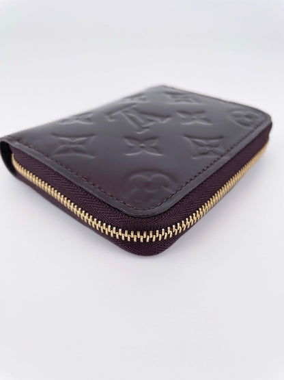 Coin Zippy Geldbörse Amarante - Monogram Vernis