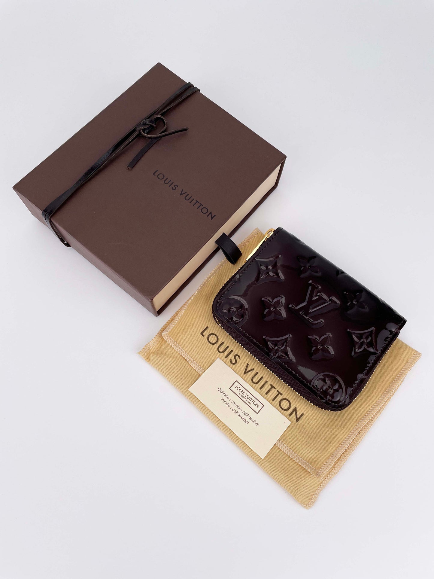 Coin Zippy Geldbörse Amarante - Monogram Vernis