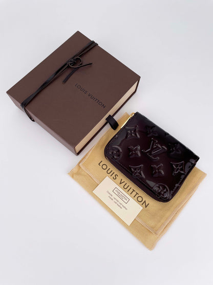 Coin Zippy Geldbörse Amarante - Monogram Vernis