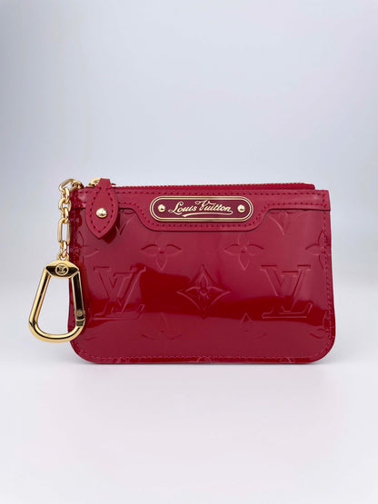 Clés Pochette Pomme d'Amour Schlüssel- Münzetui - Monogram Vernis