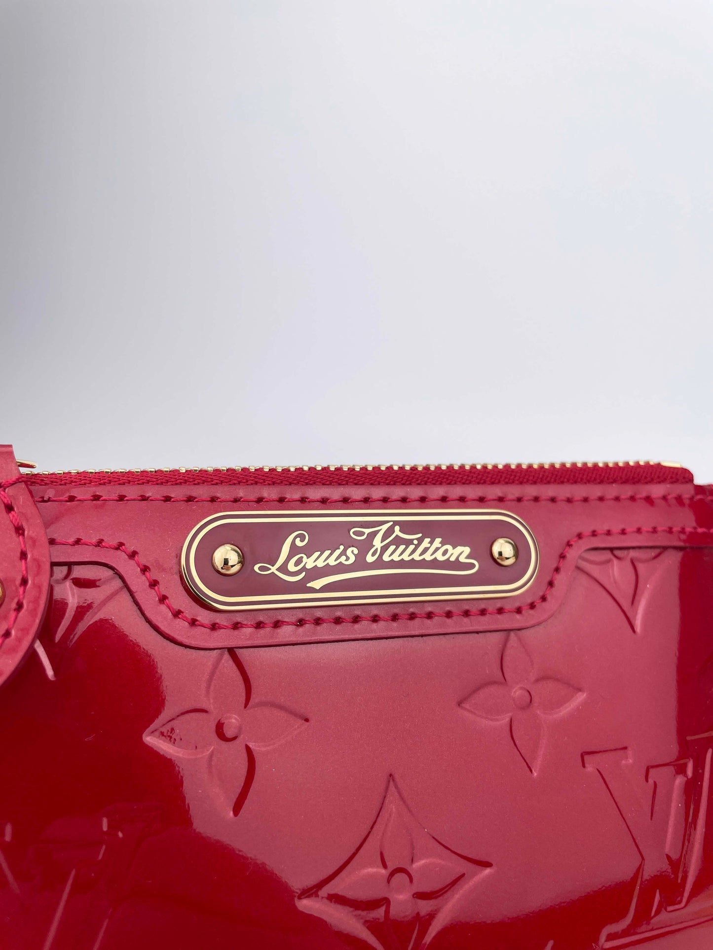 Clés Pochette Pomme d'Amour Schlüssel- Münzetui - Monogram Vernis