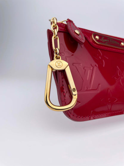 Clés Pochette Pomme d'Amour Schlüssel- Münzetui - Monogram Vernis