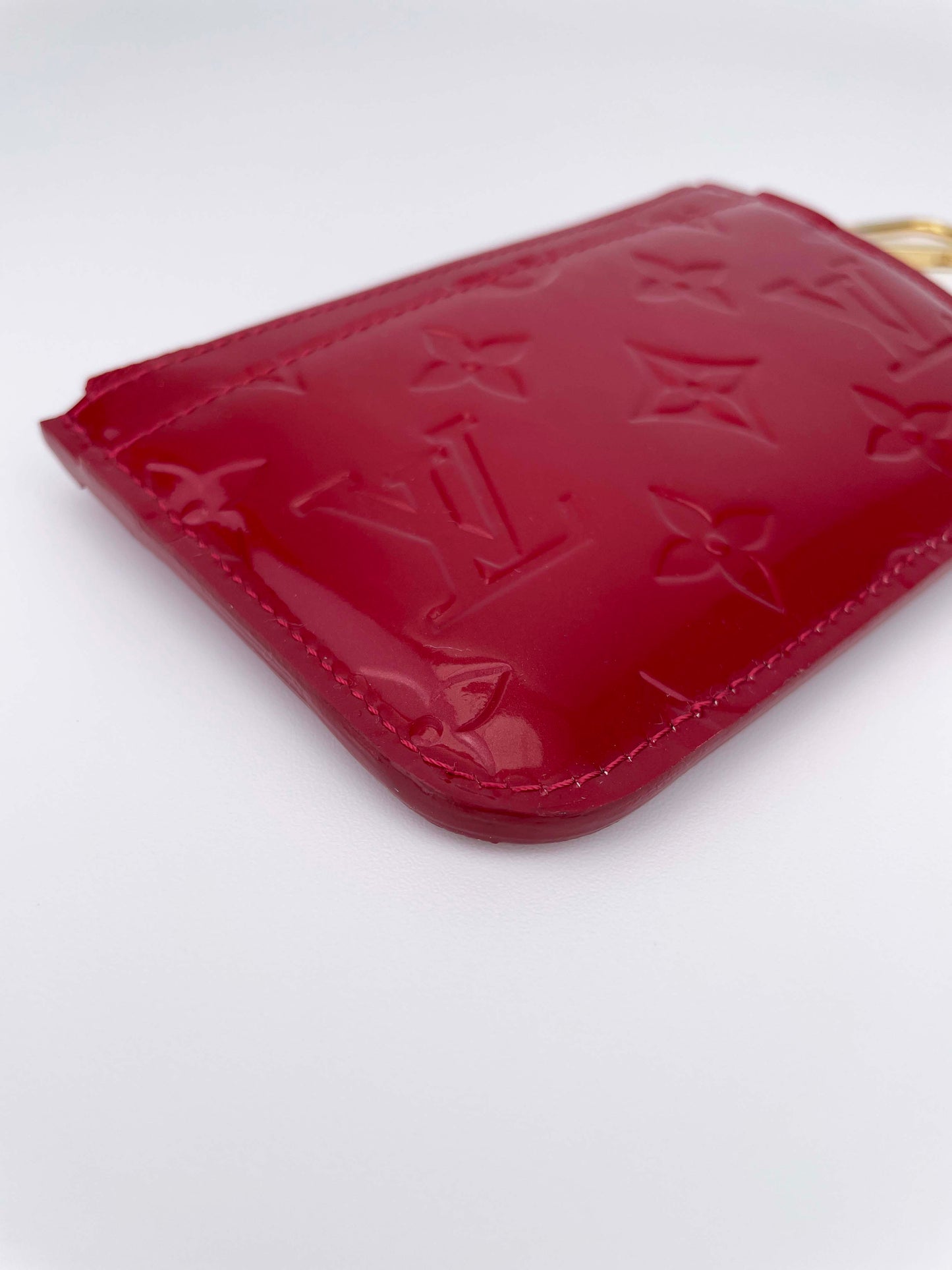 Clés Pochette Pomme d'Amour Schlüssel- Münzetui - Monogram Vernis