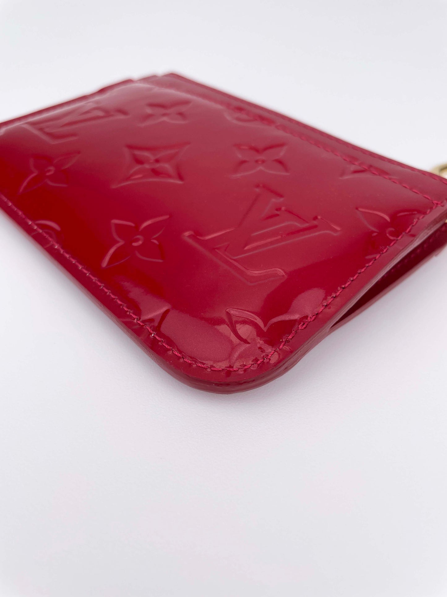 Clés Pochette Pomme d'Amour Schlüssel- Münzetui - Monogram Vernis