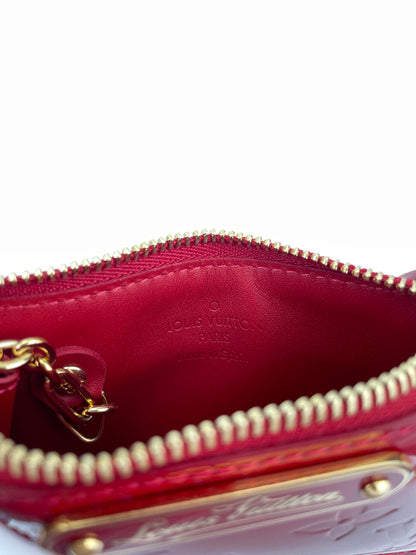 Clés Pochette Pomme d'Amour Schlüssel- Münzetui - Monogram Vernis