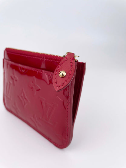 Clés Pochette Pomme d'Amour Schlüssel- Münzetui - Monogram Vernis