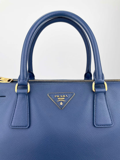 Galleria Double Zip - Saffiano Leder