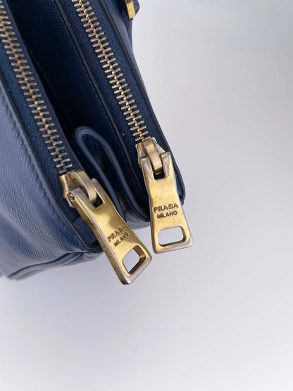 Galleria Double Zip - Saffiano Leder
