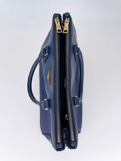 Galleria Double Zip - Saffiano Leder
