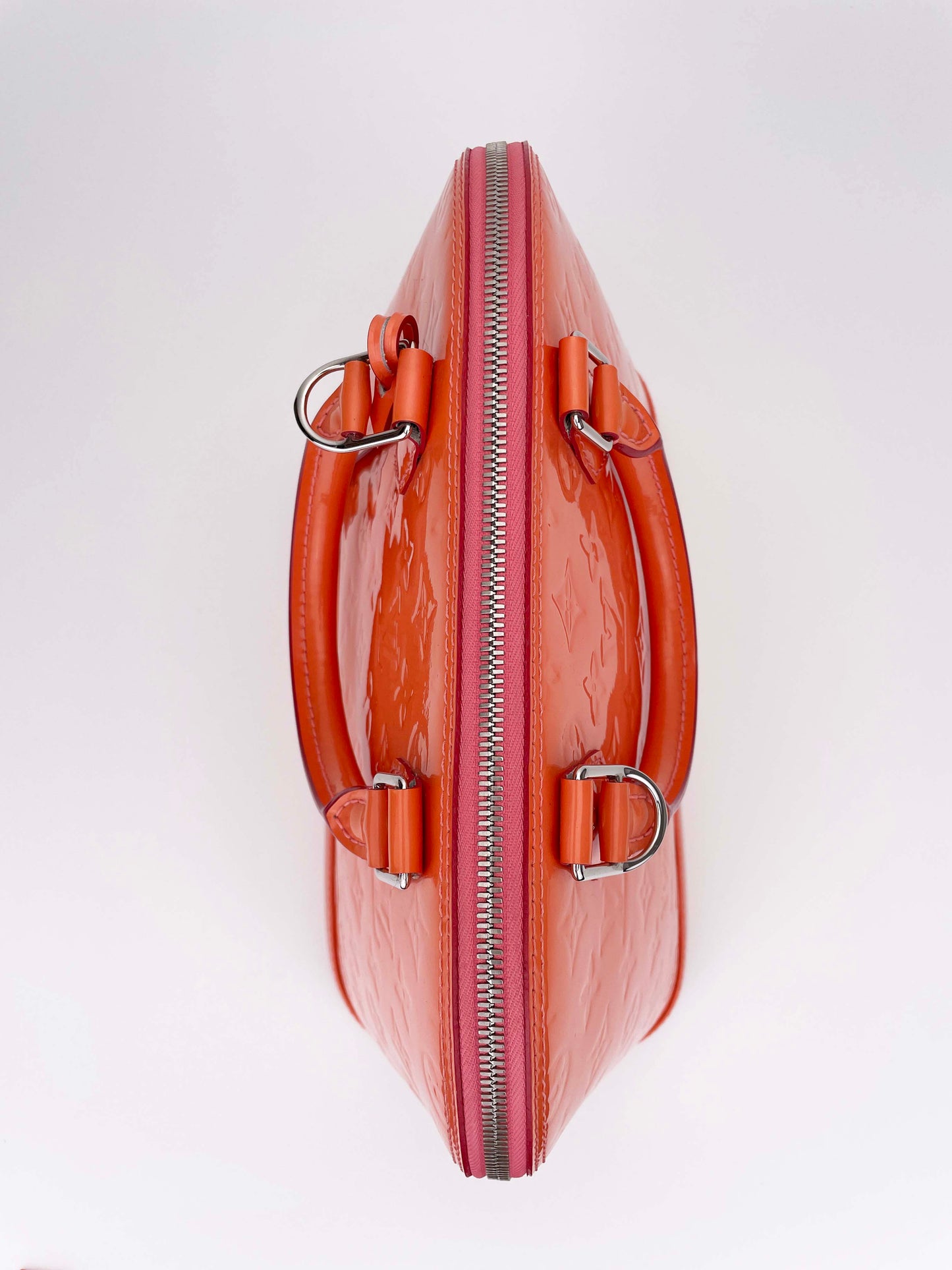 Alma PM Coral - Monogram Vernis