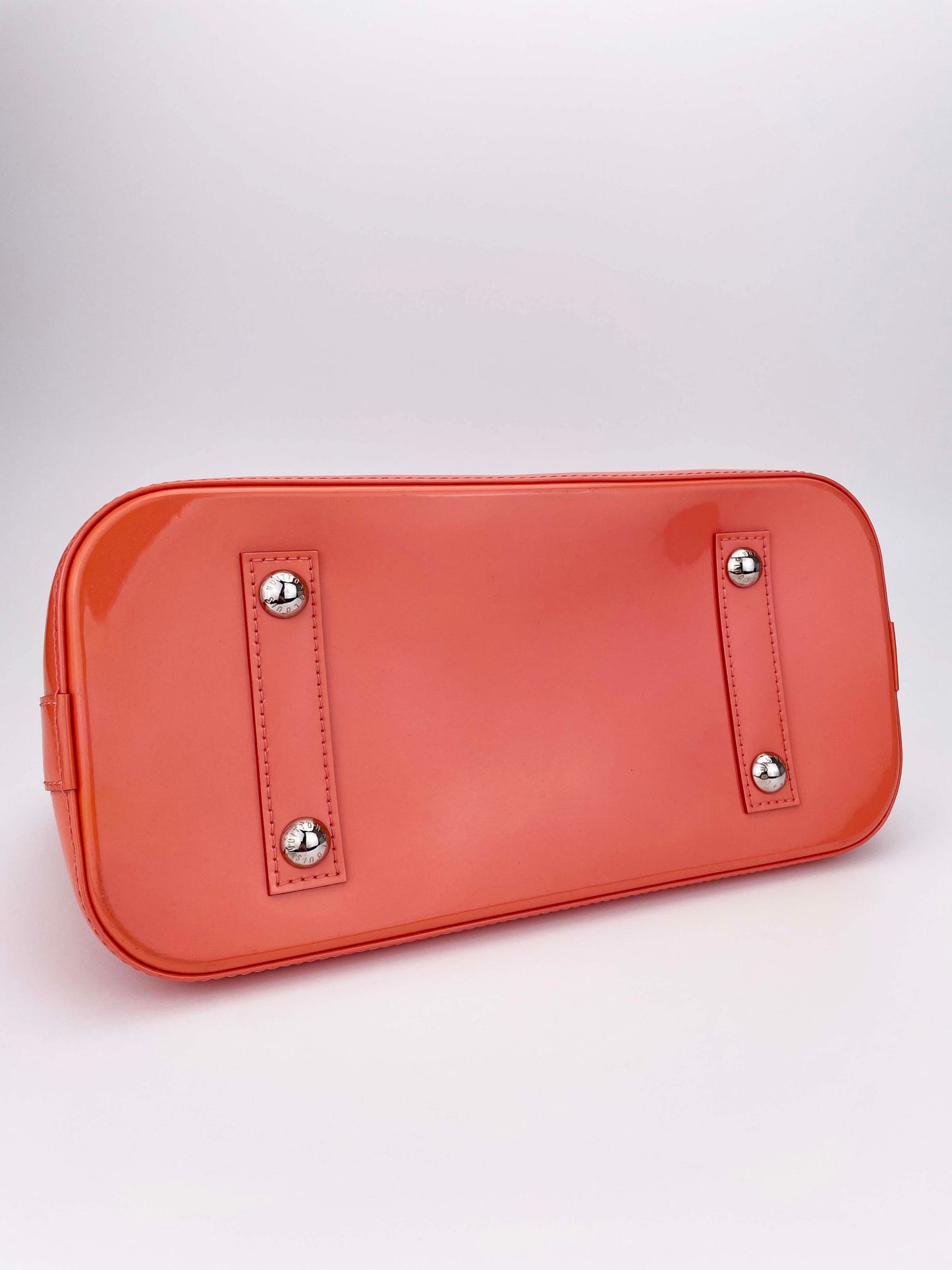 Alma PM Coral - Monogram Vernis