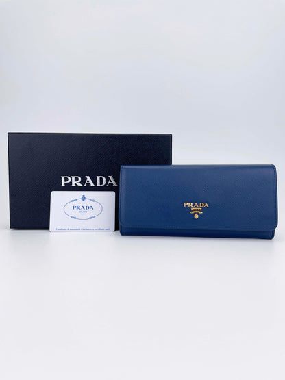 Portafoglio Lampo Metal Baltico Lange Geldbörse - Saffiano Leder