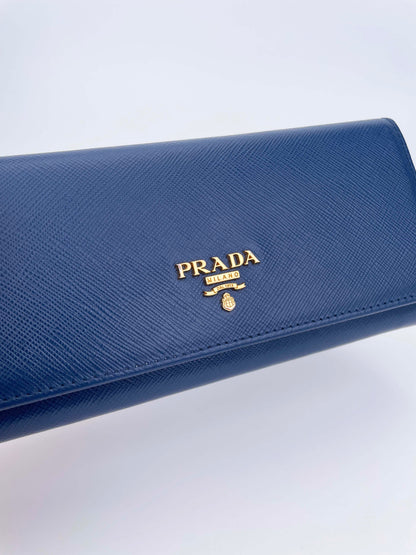 Portafoglio Lampo Metal Baltico Lange Geldbörse - Saffiano Leder