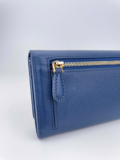Portafoglio Lampo Metal Baltico Lange Geldbörse - Saffiano Leder