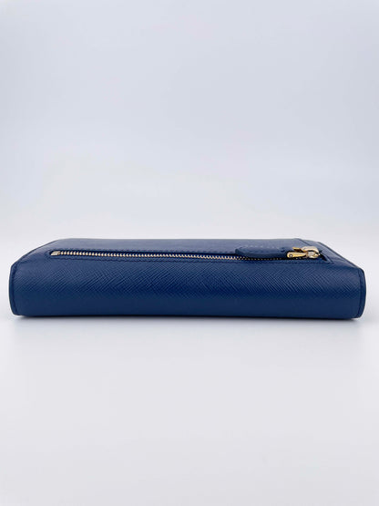 Portafoglio Lampo Metal Baltico Lange Geldbörse - Saffiano Leder