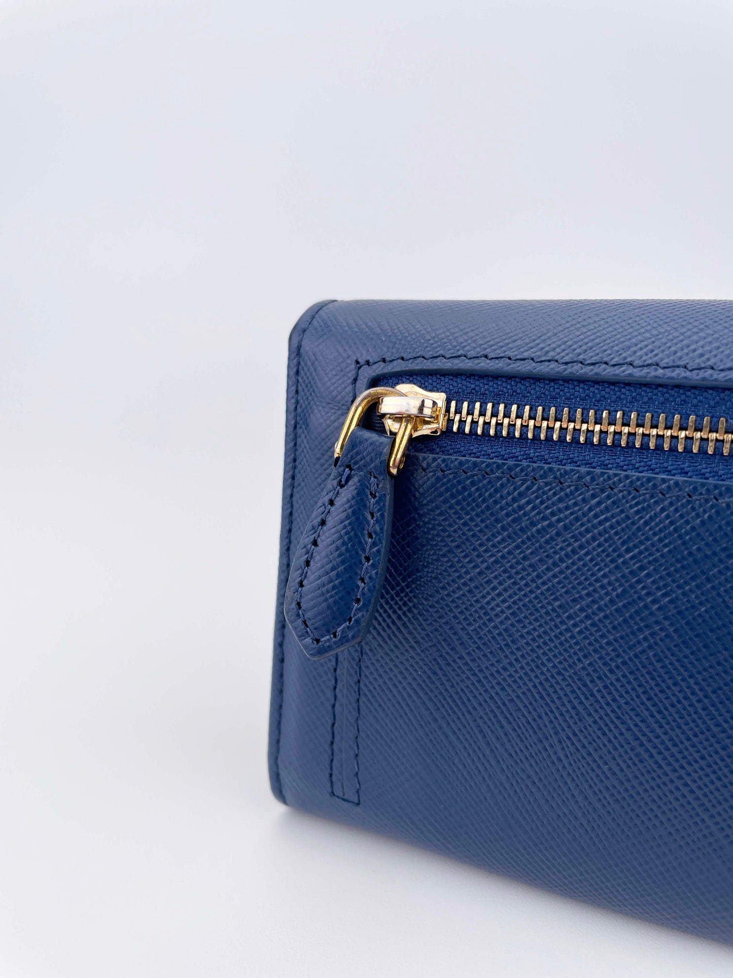 Portafoglio Lampo Metal Baltico Lange Geldbörse - Saffiano Leder