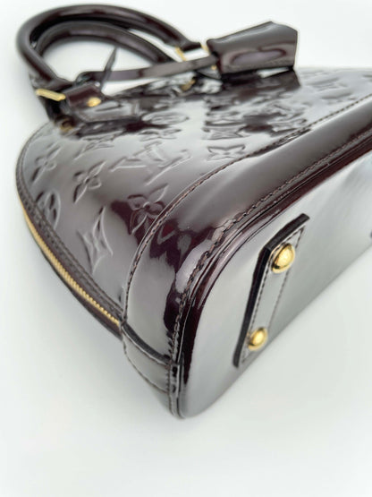 Alma BB Amarante - Monogram Vernis