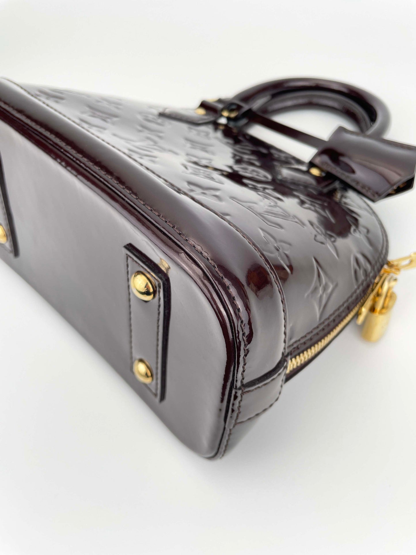 Alma BB Amarante - Monogram Vernis