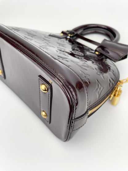 Alma BB Amarante - Monogram Vernis