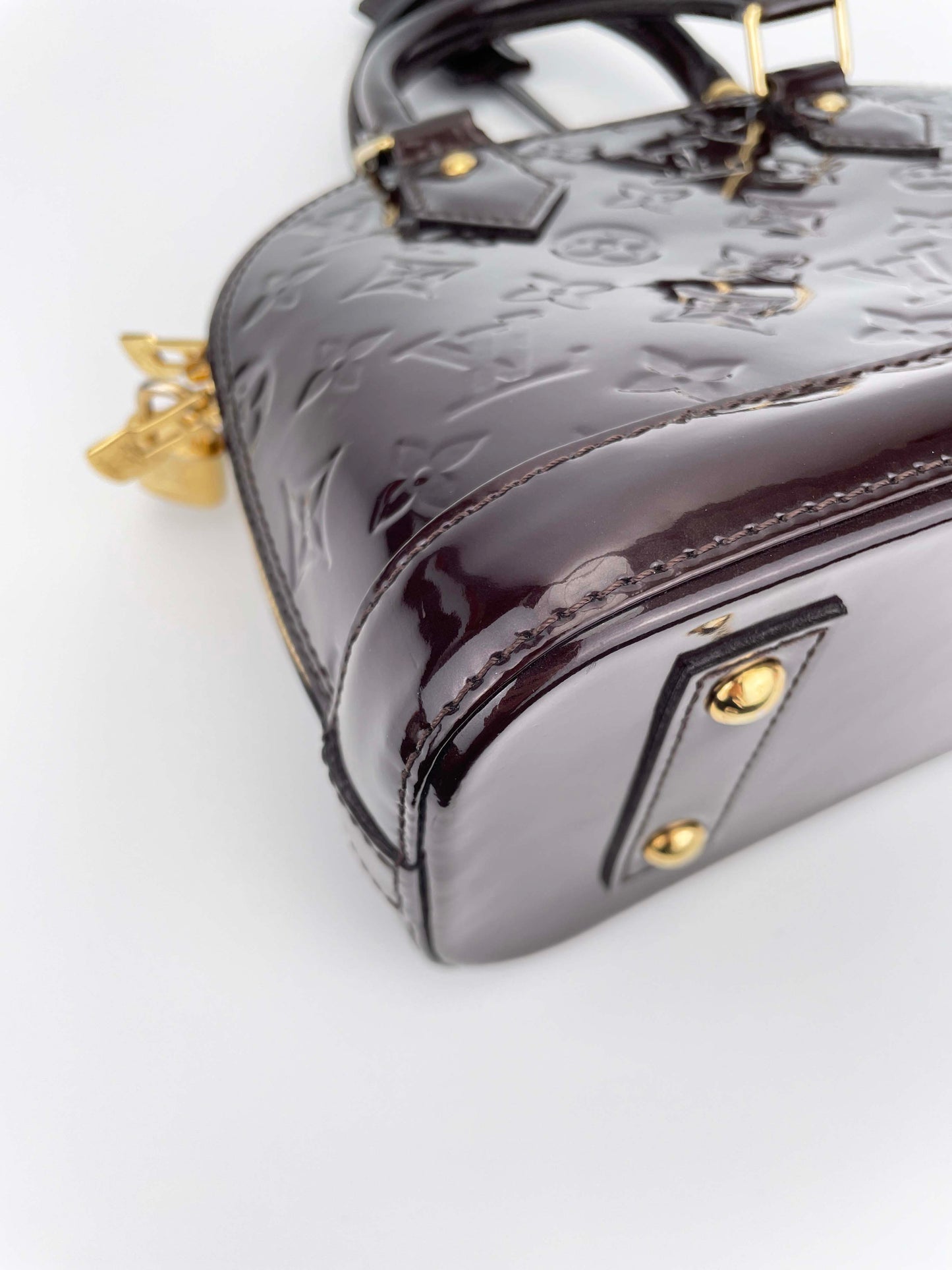 Alma BB Amarante - Monogram Vernis