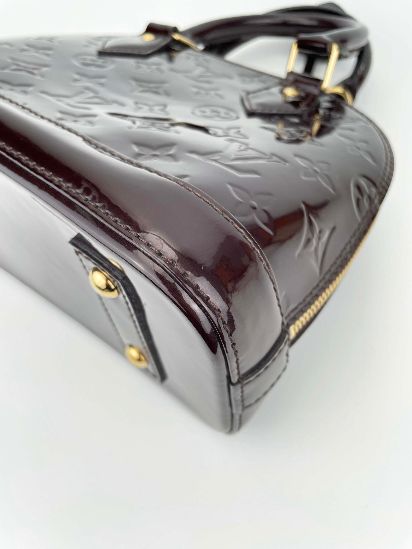 Alma BB Amarante - Monogram Vernis