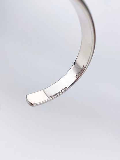 Atlas offener Armreif - 925 Sterling Silber