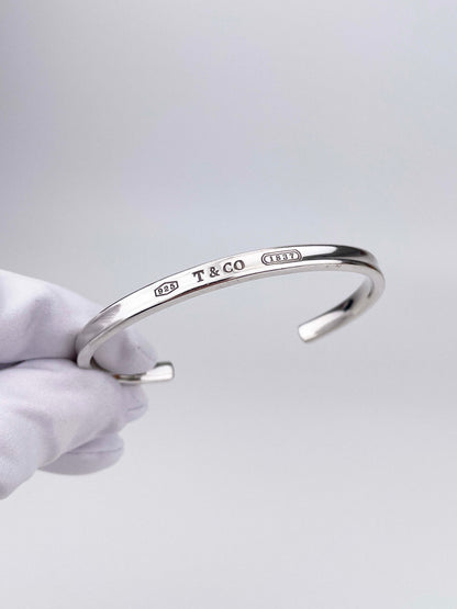 Tiffany 1837 offener Armreif - 925 Sterling Silber