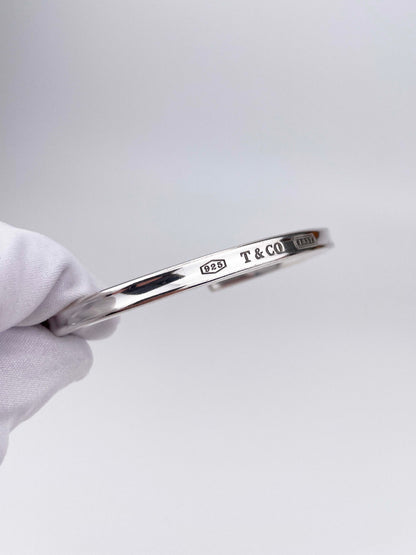 Tiffany 1837 offener Armreif - 925 Sterling Silber