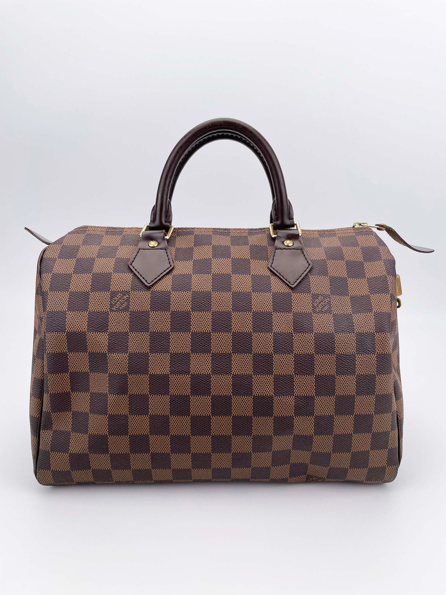 Speedy 30 - Damier Ebene Canvas