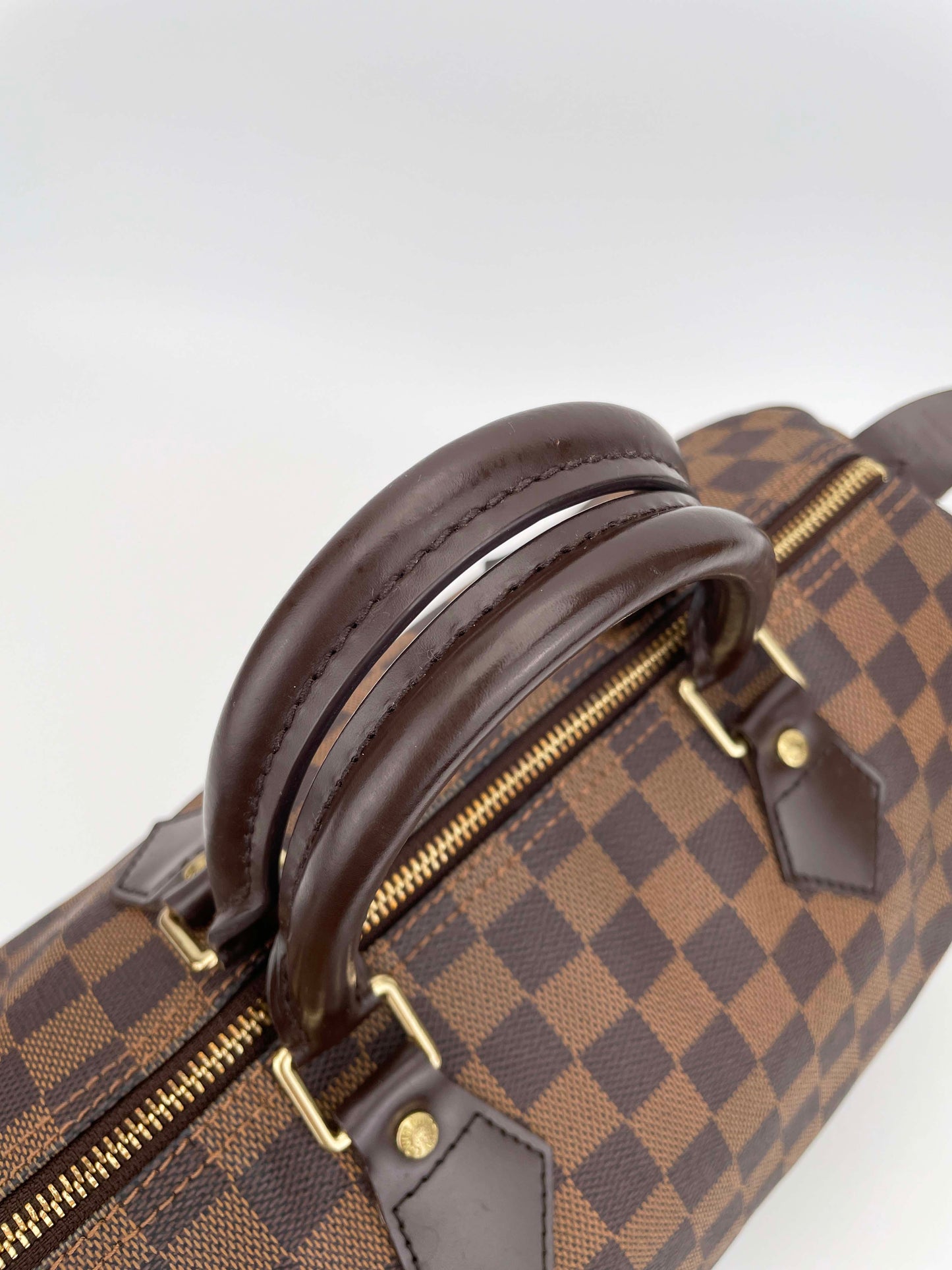 Speedy 30 - Damier Ebene Canvas