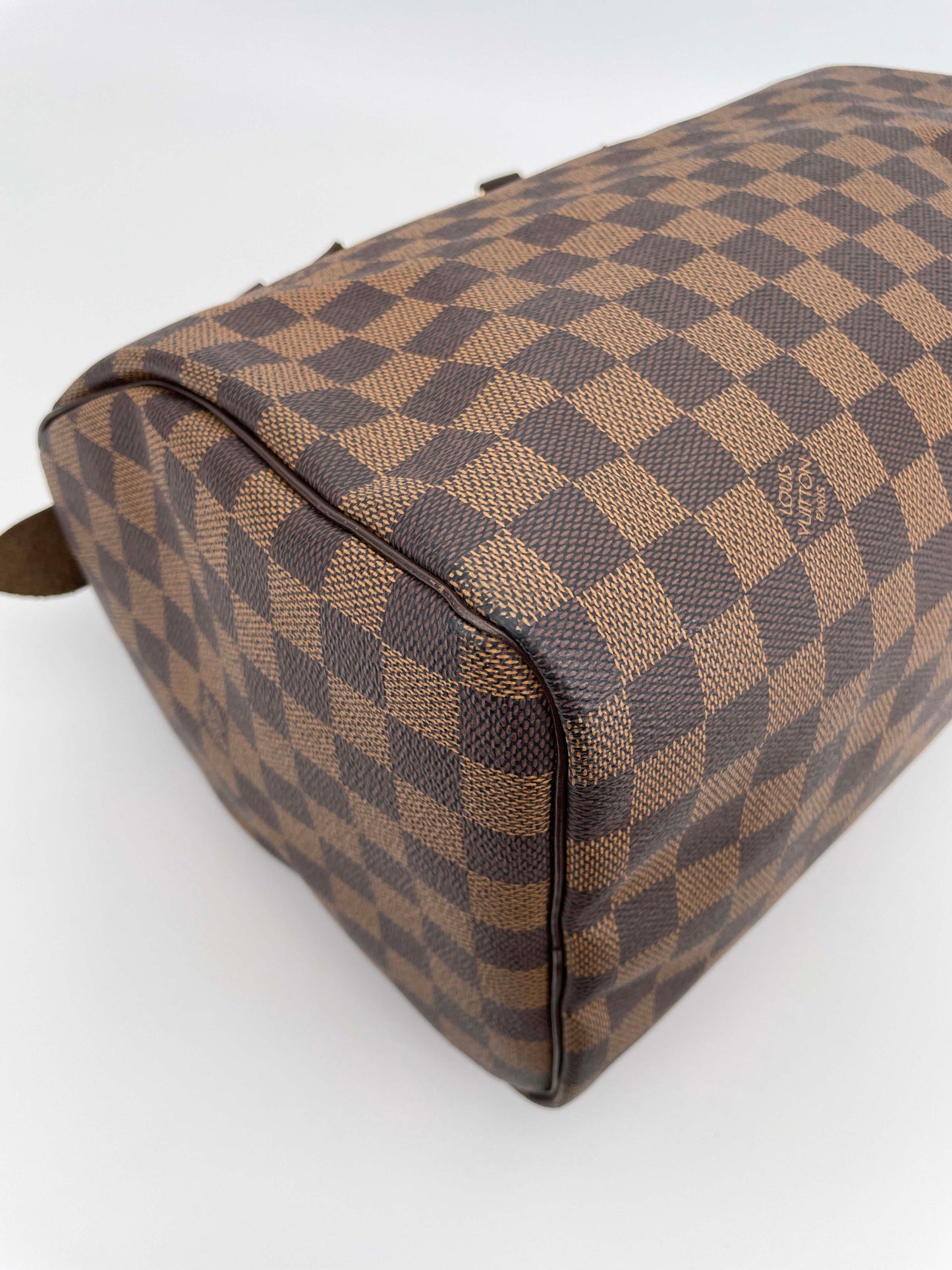 Speedy 30 - Damier Ebene Canvas