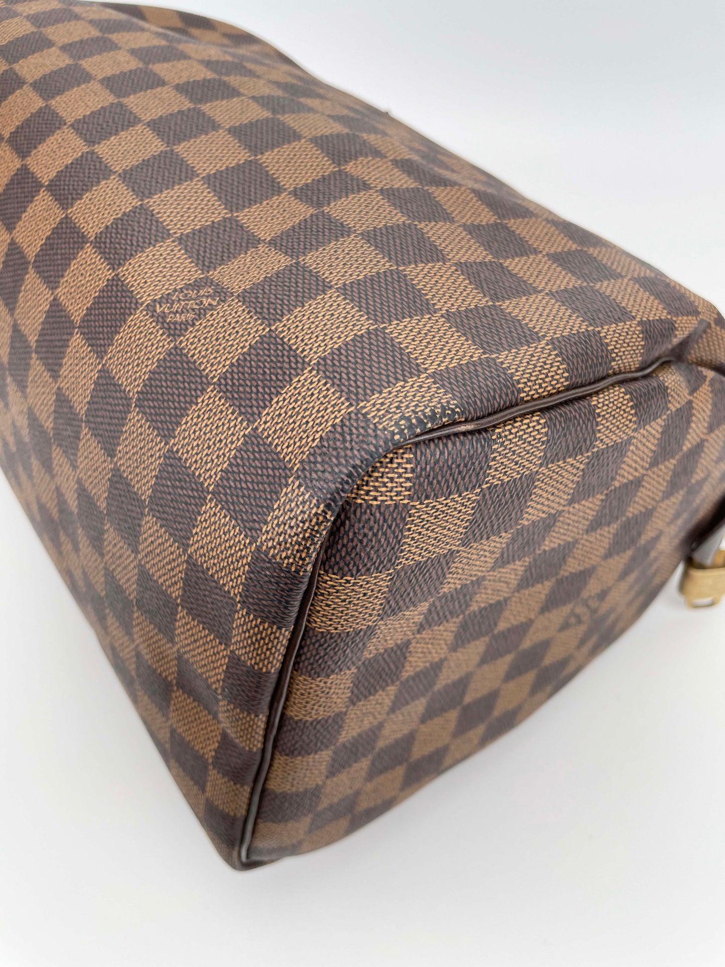 Speedy 30 - Damier Ebene Canvas