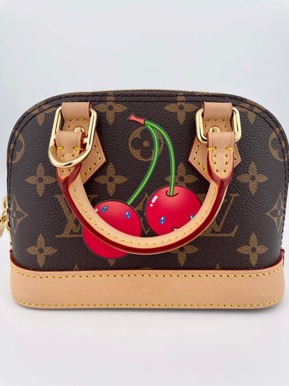 Louis Vuitton x Takashi Murakami - LV x TM - 20th Anniversary Celebration - 2025 Nano Alma Cherry M13416