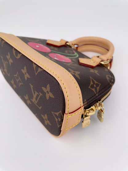 Louis Vuitton x Takashi Murakami - LV x TM - 20th Anniversary Celebration - 2025 Nano Alma Cherry M13416