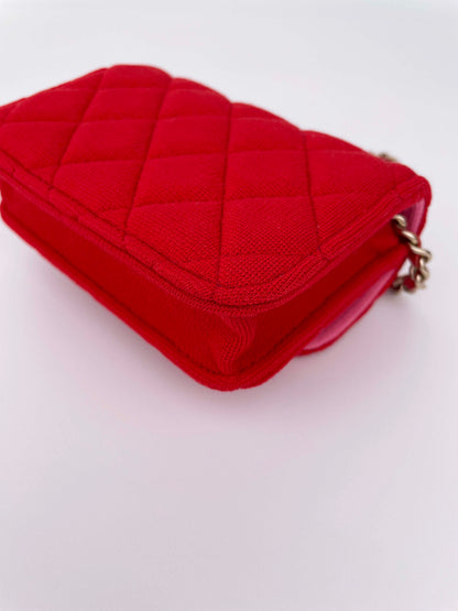 Mini Flap CC Matelassé 23C VIP - Neu & verklebt