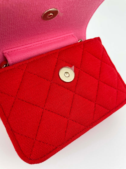 Mini Flap CC Matelassé 23C VIP - Neu & verklebt