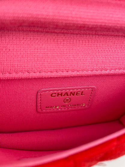 Mini Flap CC Matelassé 23C VIP - Neu & verklebt