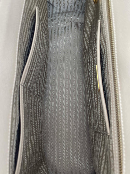 Galleria Double Zip Sabbia BN1802 - Saffiano Lux Leder