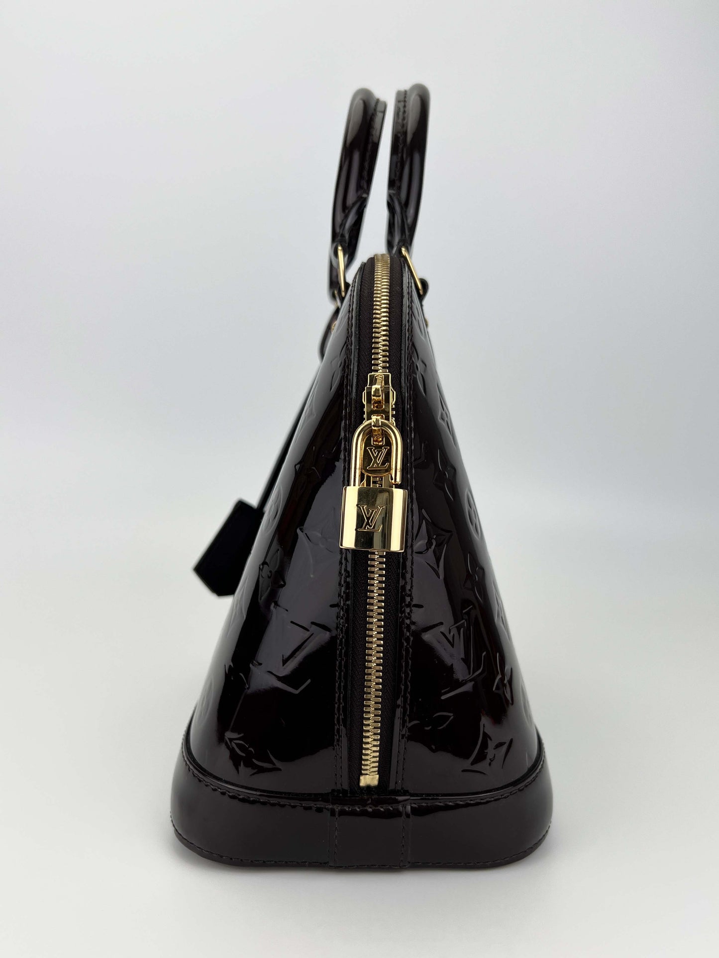 Alma PM Amarante - Monogram Vernis