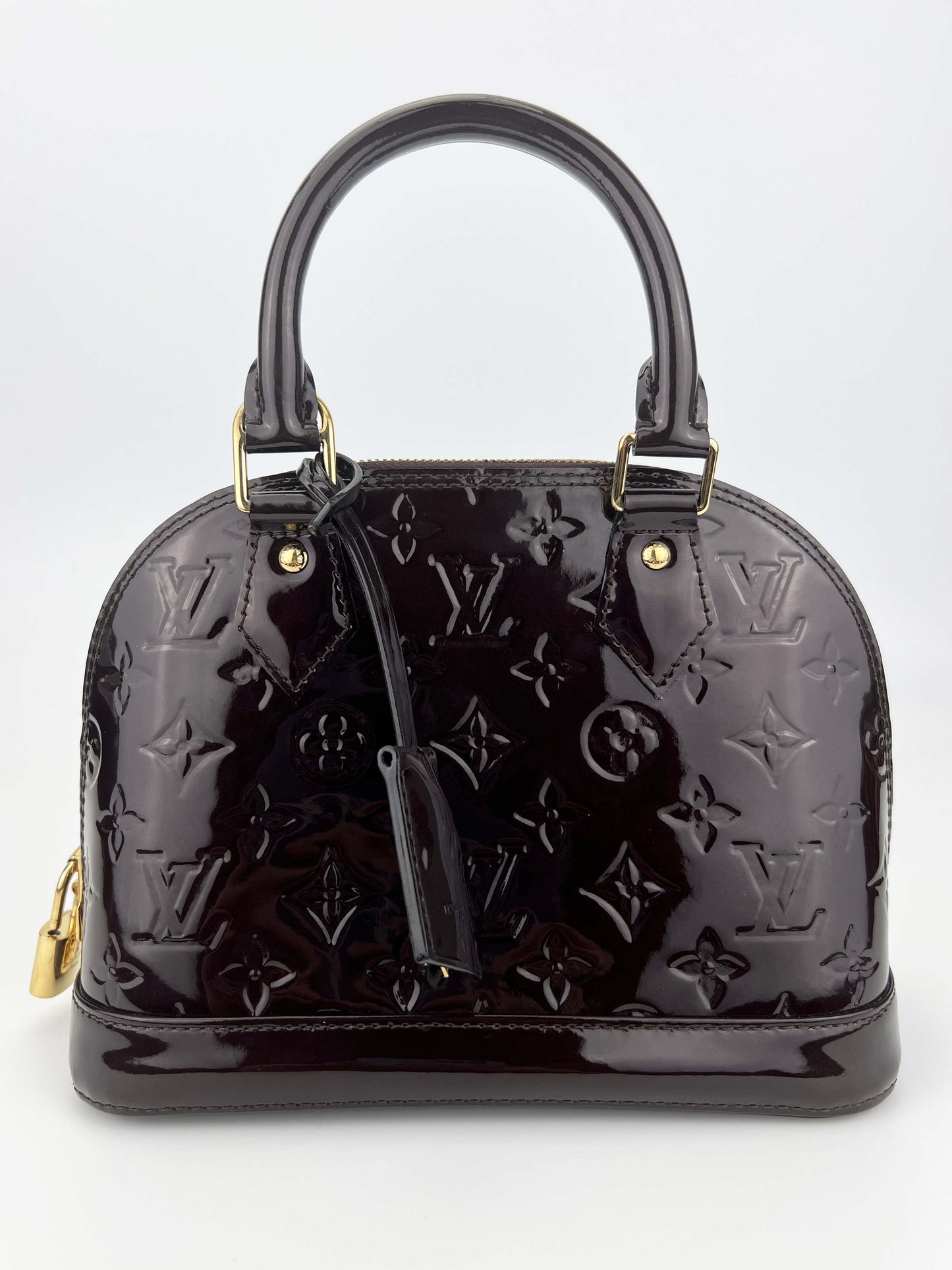 Alma BB Amarante - Monogram Vernis