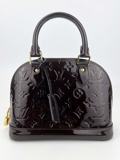 Alma BB Amarante - Monogram Vernis