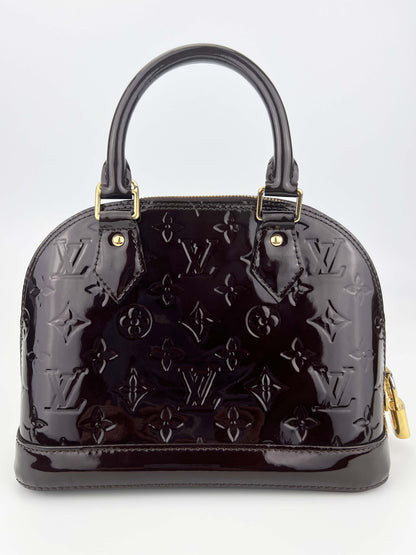 Alma BB Amarante - Monogram Vernis