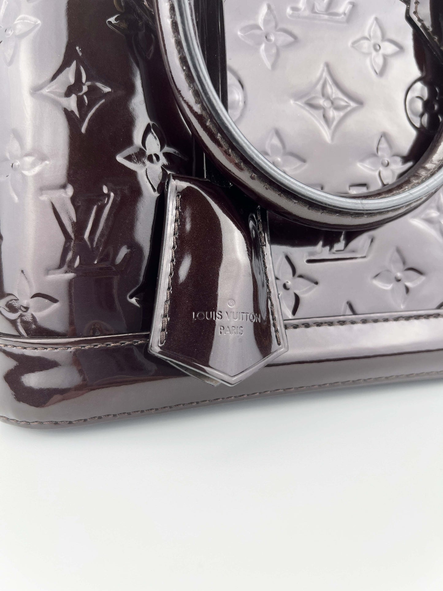 Alma BB Amarante - Monogram Vernis