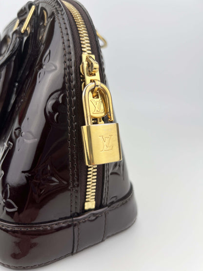 Alma BB Amarante - Monogram Vernis