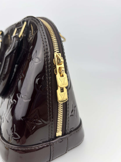 Alma BB Amarante - Monogram Vernis