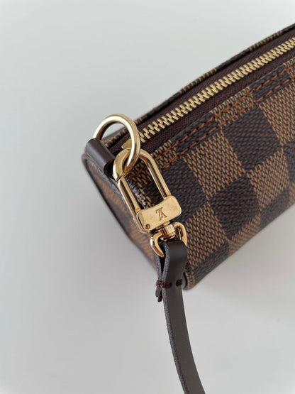 Mini Papillon - Damier Ebene Canvas