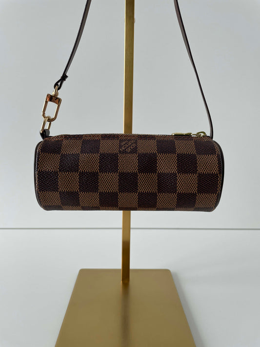 Mini Papillon - Damier Ebene Canvas